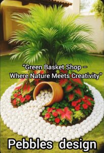 Creative Garden Design with Pebbles, Plants & Pots